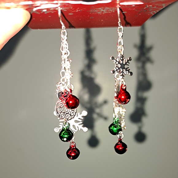 Jingliest Jolliest Earrings - Picture 5 of 6